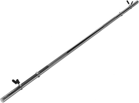 Gorilla Sports - Barbell - 170 cm - 30/31 mm - Incl. Veersluiting | bol.com