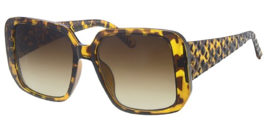 Zonnebril modeljaar 2023 | Damesbril | Montuur bruin - Lens bruin