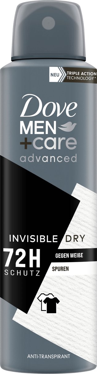 Goedkoopste Dove MEN CARE Antitranspirant Deospray Advanced Invisible Dry, 150 ml