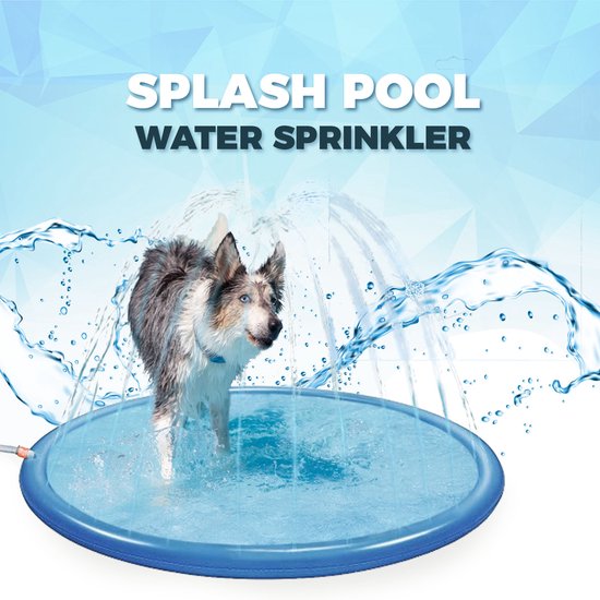 RelaxPets – Coolpets – Pool Sproeier – Spelenderwijs Afkoelen – Zwembad met Sproeier – Sprinkler – 31 x 31 x 6 cm