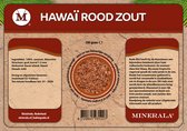 Hawaï Alaea rood zout - 100 gram - Minerala - Hawaii rood zeezout - Alaeazout - BBQ zout - Vegan