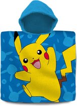 Pokemon Pikachu Squirtel Cotton Poncho - 60 x 60 CM - Serviette - Nager - Été