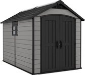 Keter Premier 7511 Tuinhuis - 228x350x252 cm - Grijs