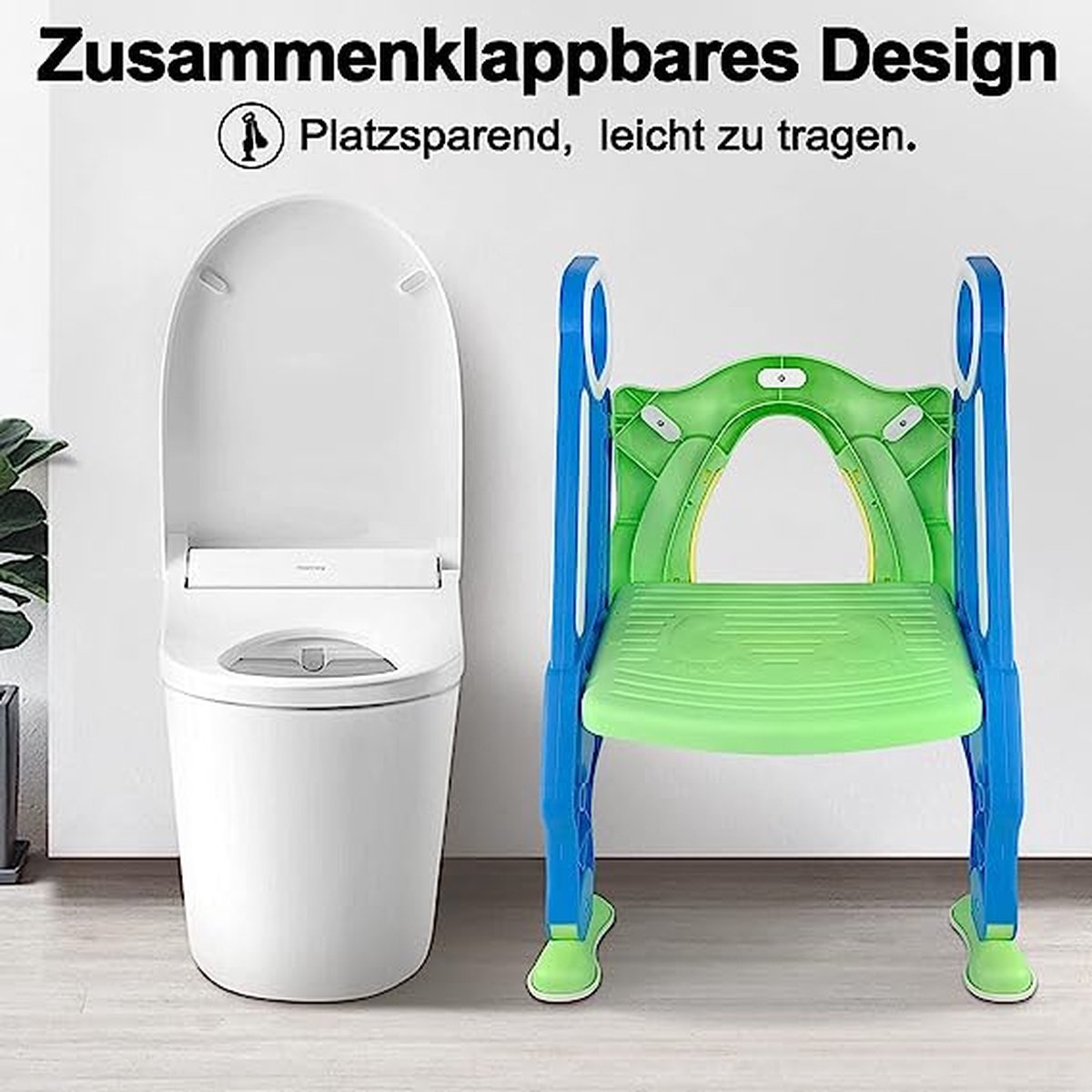 LARS360 Toiletbril voor kinderen, wc-opzetstuk voor 12 maanden tot 7