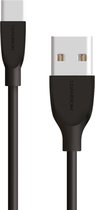 Mobiparts USB-C to USB Kabel 2A 2m - Zwart