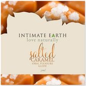 Intimate Earth - Feuille de caramel salé Glide Saveurs Naturelles 3 ml
