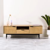 Kapur tv-meubel 140 cm mango naturel