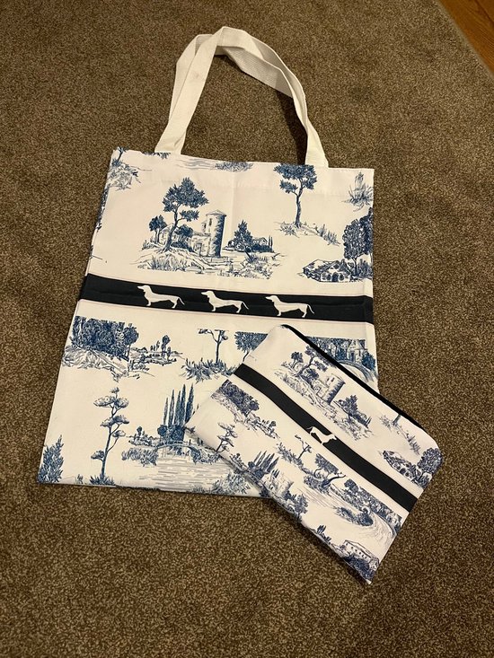 Handmade toiletry bag Frida Kahlo
