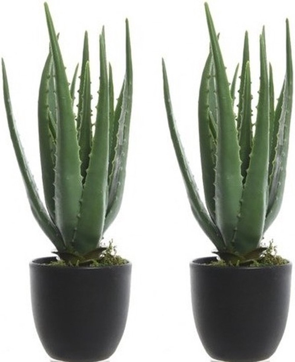 Plante Artificielle en Pot Bambou 35cm Noir