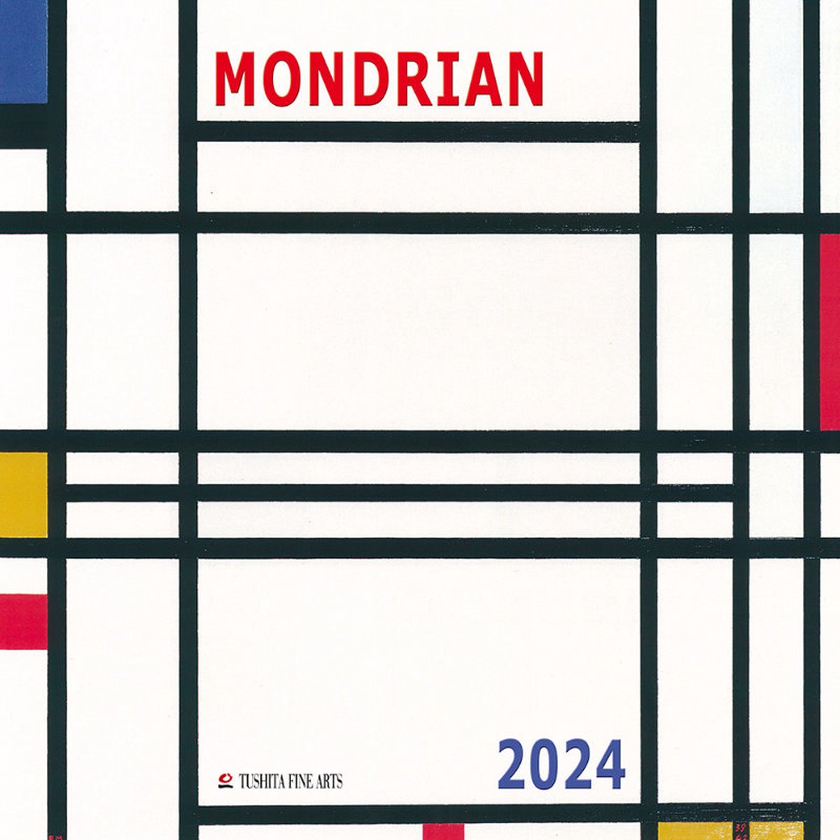 Piet Mondriaan Kalender 2024