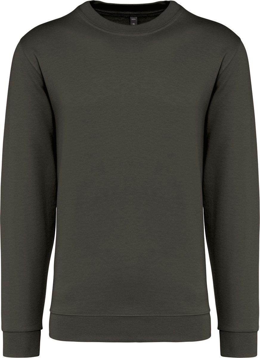 Kariban Sweater ronde hals K474 - Green Olive - 3XL