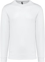Sweater 'Crew Neck Sweatshirt' Kariban Collectie Basic+ XS - White