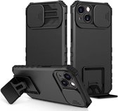 Geschikt voor Apple Iphone 13 Case - Zwart – Case – Hoes – Bescherming Telefoon – Smartphone Case – Cadeau voor man /vrouw/ vaderdag