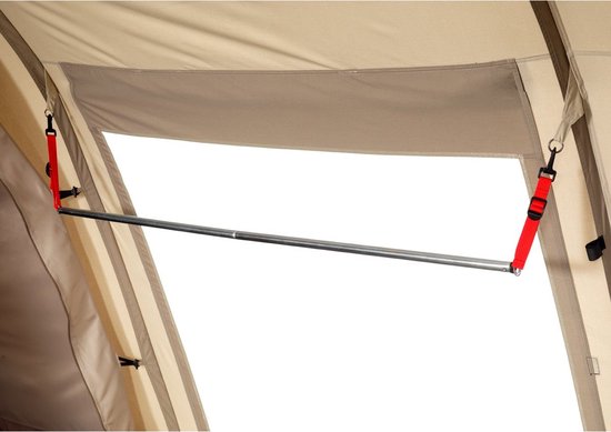 NOMAD® Dogon Tent Kledingstang | Kledingrek Kamperen | 125 cm | Max draaggewicht 5 kg