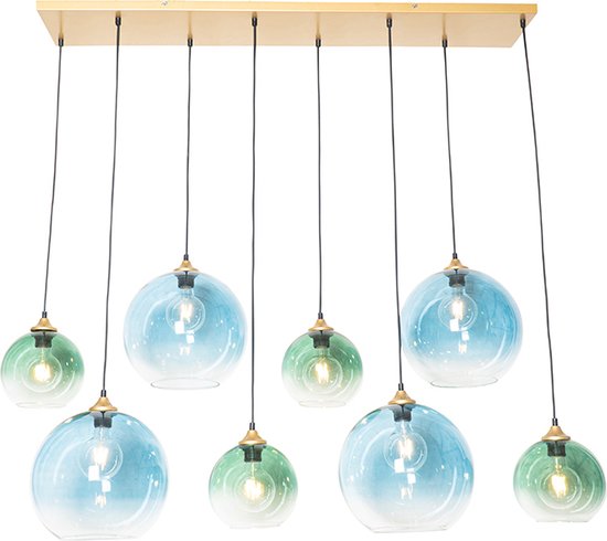 QAZQA Sandra Art Deco Grote hanglamp