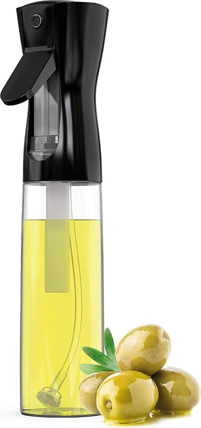 Blendura 2-in-1 oliesproeier, 470 ml, oliesproeier voor levensmiddelenolie, kan olie spuiten en gieten, oliespray voor keuken, barbecue, friteuse