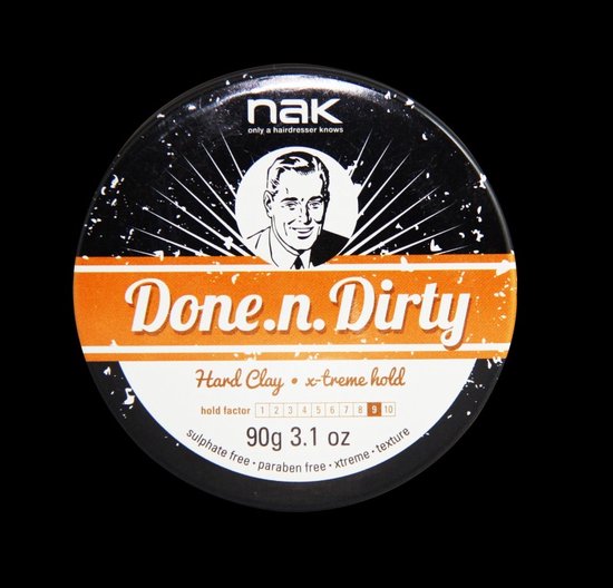NAK Pasta Mens Grooming Done.n.Dirty Hard Clay - NAK