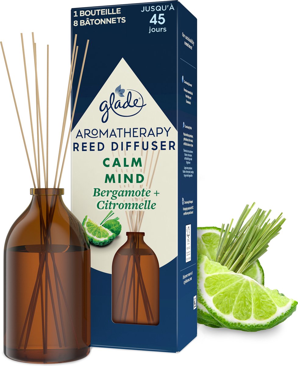 Goedkoopste Glade Aromatherapy Calm Mind geurstokjes 80ML
