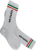 Mr Padel Italy - Witte Sport Sokken Maat 36-41