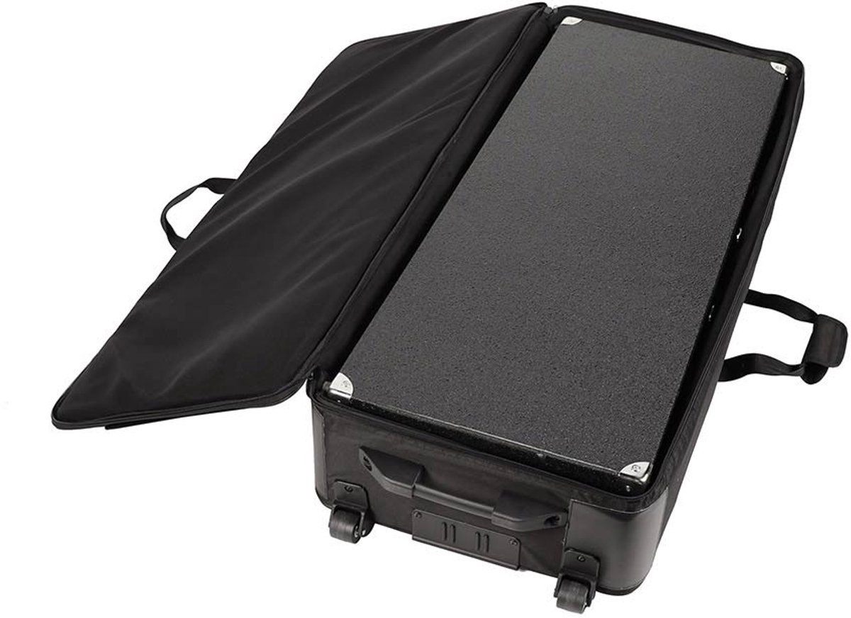 Trolleytas SEVEN Crumar SPT-77-BK Zwart met wielen