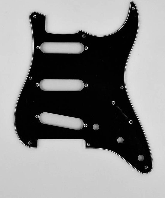 KAISH Loaded Strat Slagplaat Voorbedraad ST SSS Slagplaat met