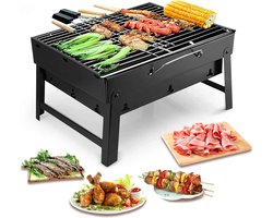StayPowered BBQ - Draagbare Inklapbare Campingbarbecue - Draagbaar - Roestvrij - Geniet overal van de Perfecte Grillervaring! - Levering Sneller dan Aangegeven!