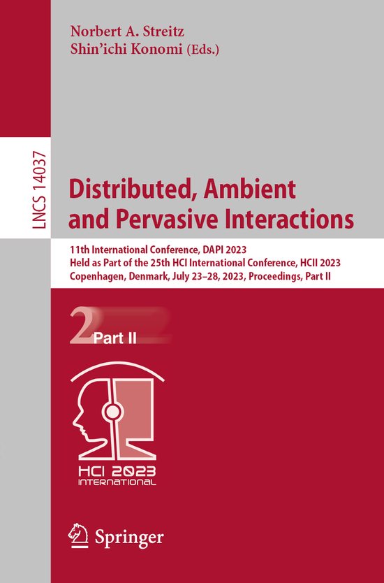 Lecture Notes in Computer Science14037- Distributed, Ambient ... - cover