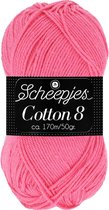 Scheepjes Cotton 8 50g - 719 Roze
