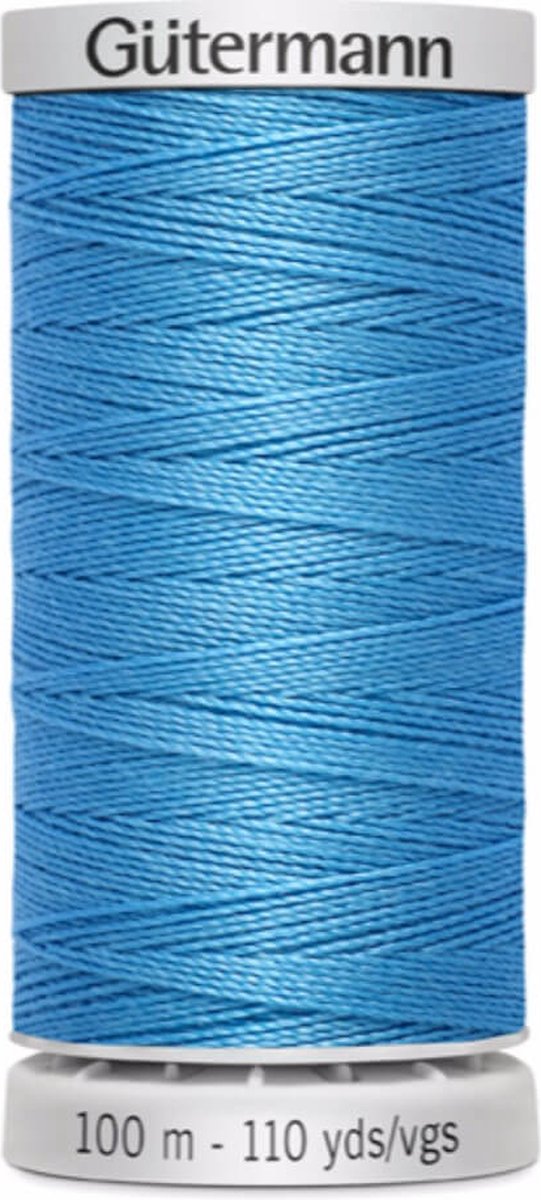 Gutermann Super Sterk Garen 100 Mtr. Col. 197 Blauw.