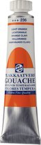 Plakkaatverf - 236 Lichtoranje - Gouache extra fine - Talens - 20 ml