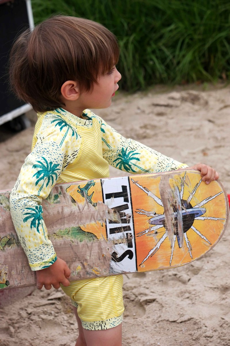 Ducksday - Zwemshirt - lange mouw - voor kinderen - unisex - Cala - 11 - 12 jaar - UPF50+ — afbeelding 4