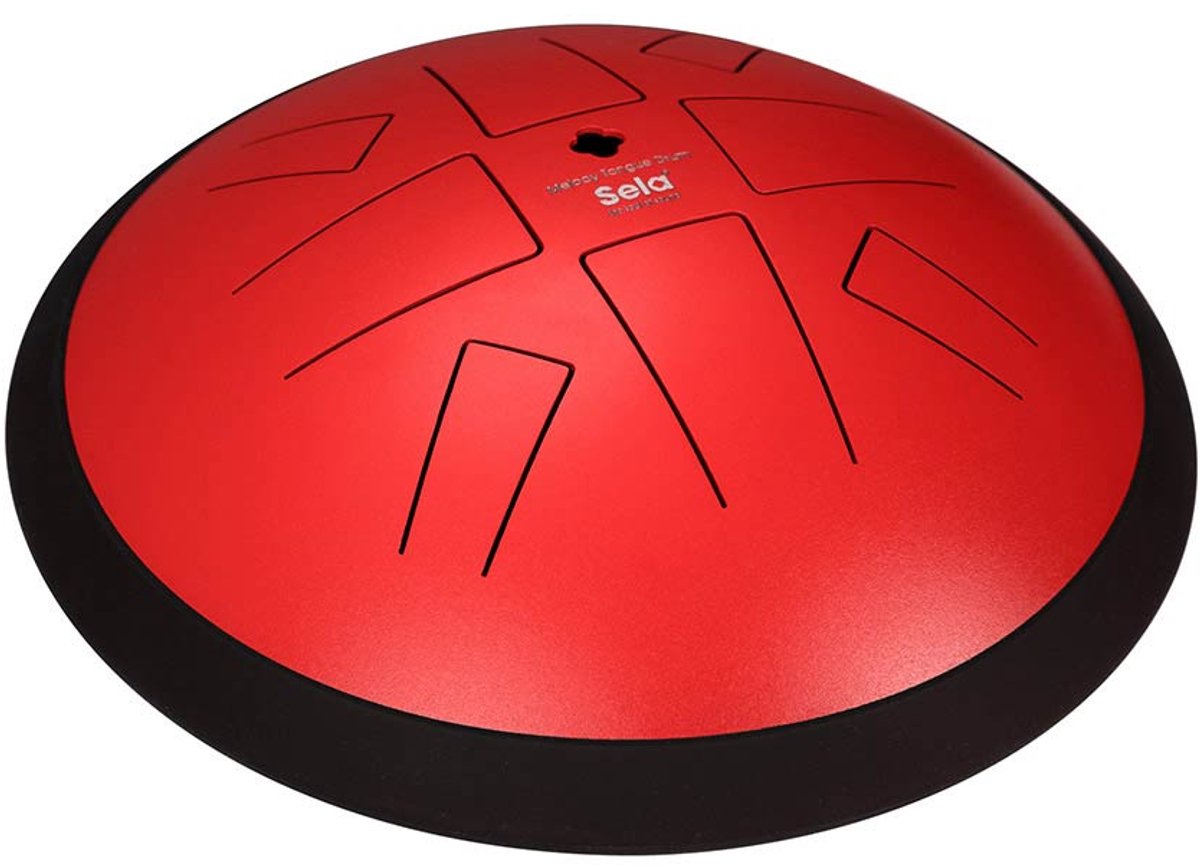 Tongue drum Sela SEL374 10 C Pygmy Rood incl. hoes en mallets