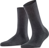 FALKE Family duurzaam katoen sokken dames grijs - Maat 39-42