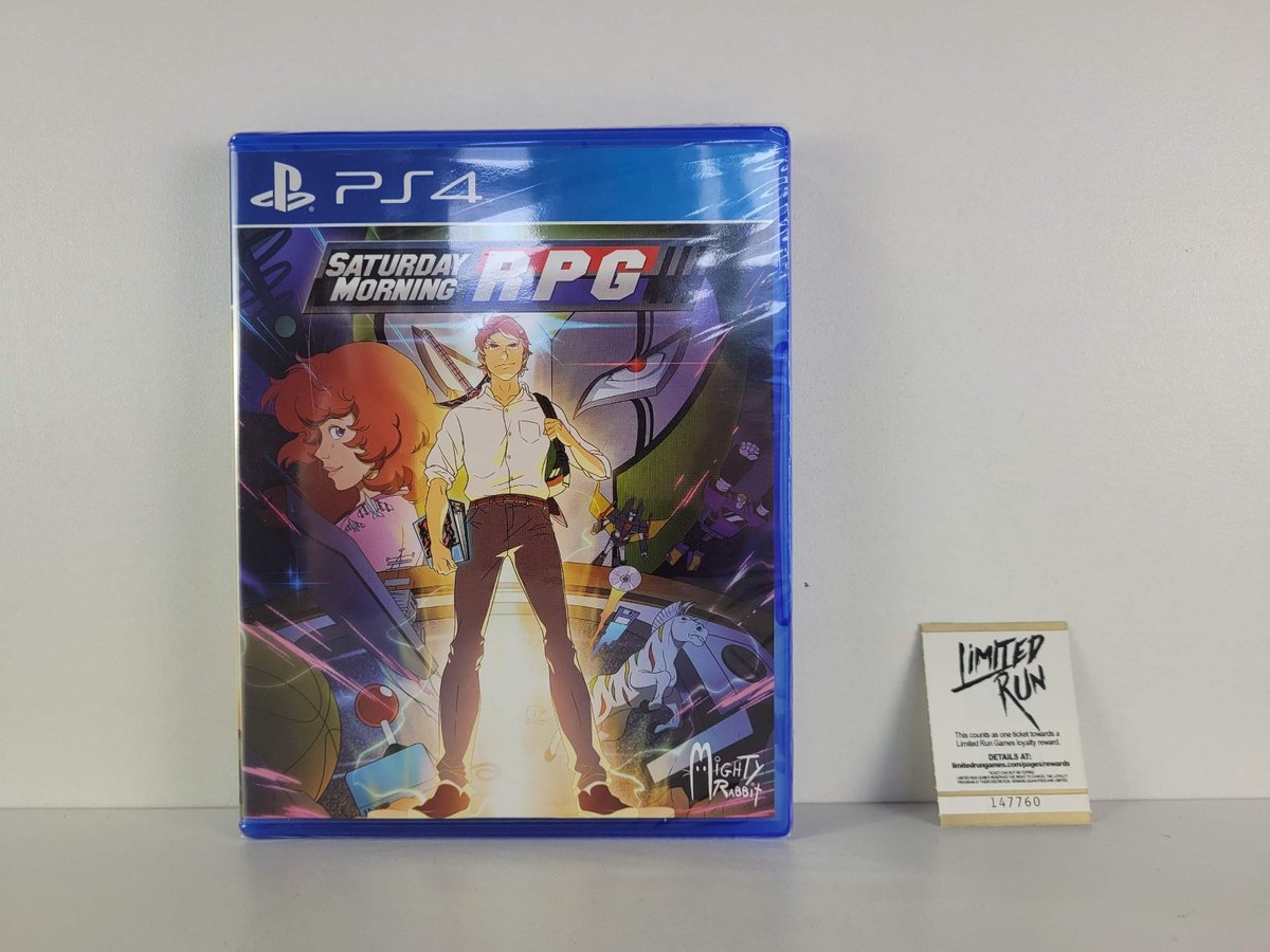 Playstation 4 / PS4 - Limited Run - Saturday Morning RPG - New & Sealed