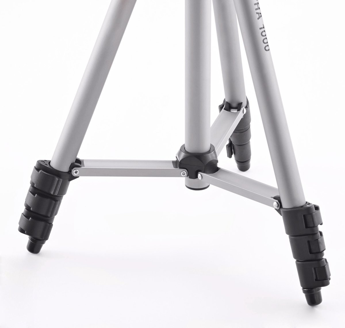 Cullmann Alpha 1000 | Aluminium camerastatief | Kleur: zilvergrijs thumbnail 3