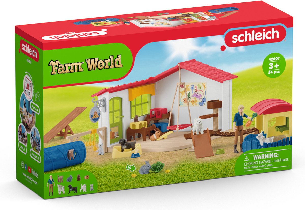 schleich FARM WORLD - Dierenhotel - Boerderij Speelgoed, Hotel - 42607 — afbeelding 6