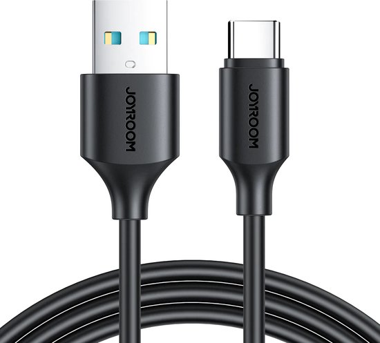 JOYROOM - Câble USB-A vers Type-C - 2 Mètres -3A - Zwart | bol