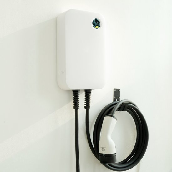 Wissenergy 11 kw Wallbox EV Chargeur, phase 3 - 16A, Câble de charge de 6  mètres