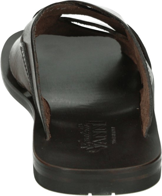 Vanni V3553 - Volwassenen Heren slippers - Kleur: Bruin - Maat: 42 | bol