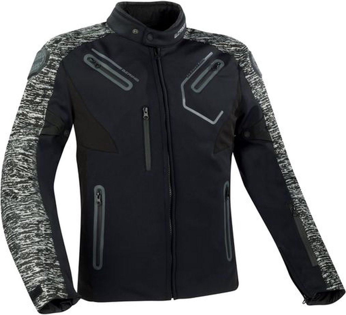 Bering Voltor Black Grey Jacket XL - Maat -