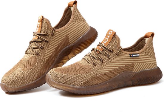 PAQOZKC Winter Work Shoes Men Women Waterproof Safety