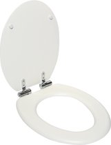 SENSEA - PURITY Toiletbril - Afneembaar - Soft Close - Ovaal - HDF - Wit - Matte afwerking