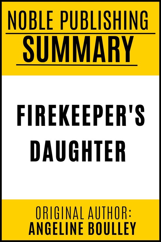 Firekeeper's Daughter by Angelina Boulley {Noble Publishing} (ebook