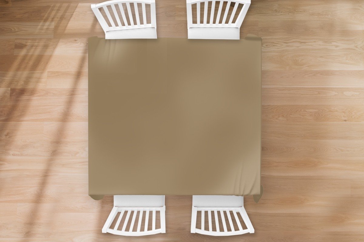 Tafelkleed - Tafellaken - 150x150 cm - Palet - Beige - Interieur - Binnen en Buiten