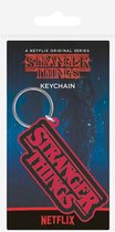 Stranger Things - Logo Rubber Keychain