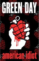 Green Day - American Idiot Textiel Poster - Multicolours