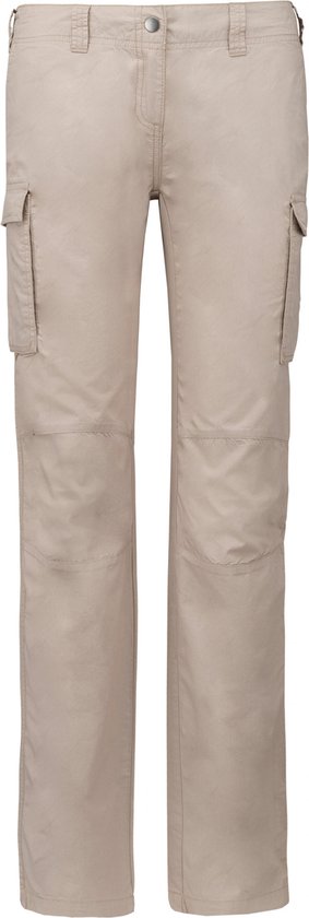 Broek Dames 36 NL (38 FR) Kariban Beige 100% Katoen