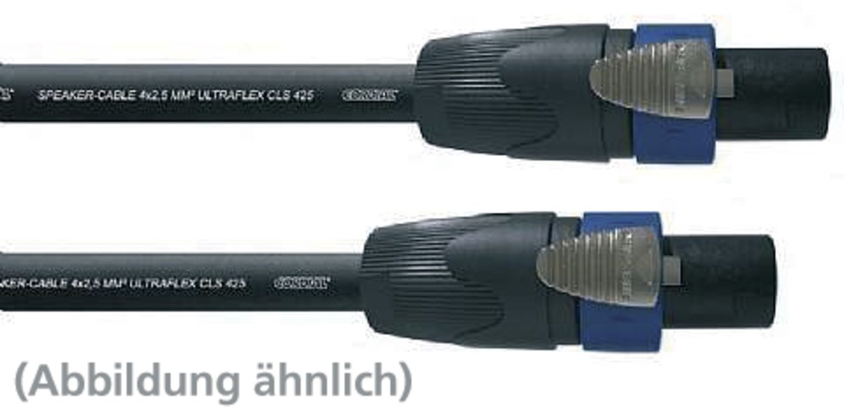 Cordial LS Pro-Line Speakon 20m 4 x 2,5 qmm CPL 20 LL 4 - Luidsprekerkabel