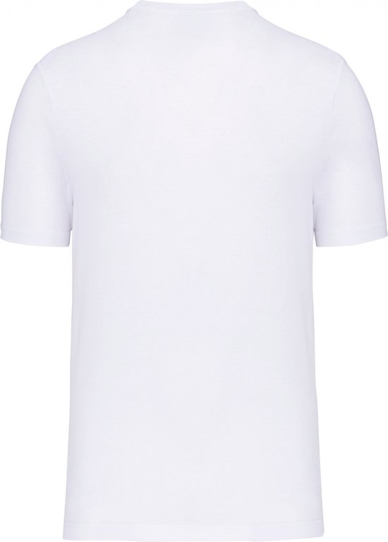 T-shirt Heren 5XL WK. Designed To Work Ronde hals Korte mouw White 60% Katoen, 40% Polyester
