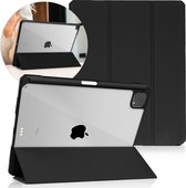 iMoshion Tablet Hoes Geschikt voor iPad Pro 11 (2022) / iPad Pro 11 (2021) / iPad Pro 11 (2020) / iPad Pro 11 (2018) - iMoshion Trifold Hardcase Bookcase - Zwart